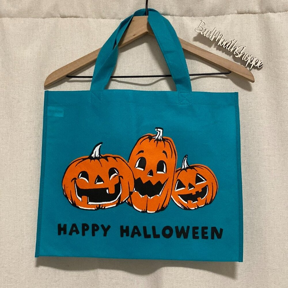 Target HAPPY HALLOWEEN Reusable Shopping Tote Trick or Treat Candy Bag